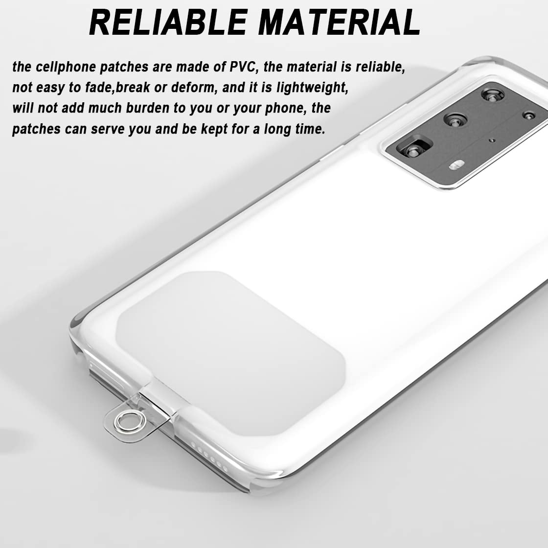 Amazon | 12個パック 携帯電話ストラップ テザータブ メタルリング付き